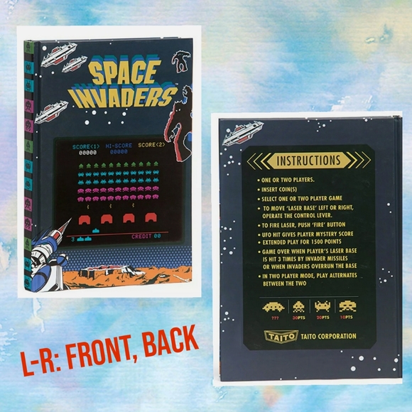 Space Invaders Hardcover Journal, NWT - Picture 1 of 4